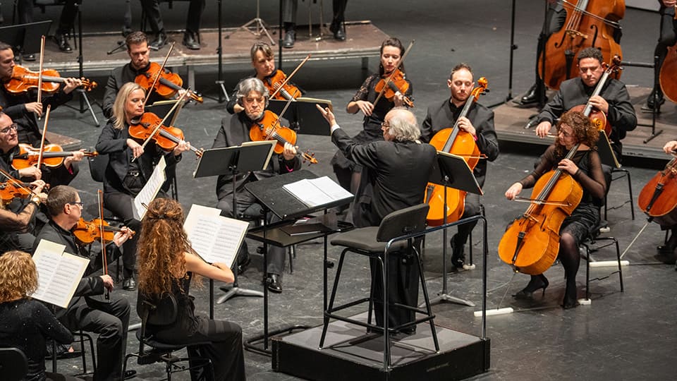 José Luis Temes presenta en Badajoz dos discos grabados con la Orquesta de Extremadura