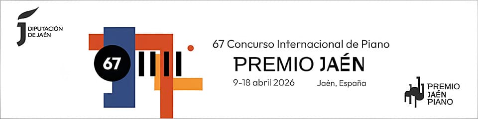 El 67º Concurso Internacional de Piano Premio «Jaén» contará con la participación de 48 pianistas de 13 países