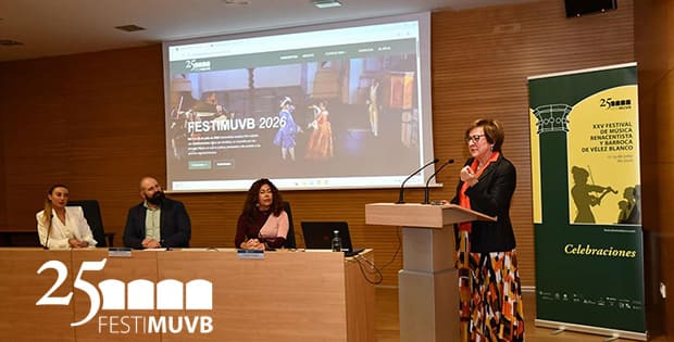El Festival de Vélez Blanco celebra su 25º aniversario con un programa centrado en las “Celebraciones”