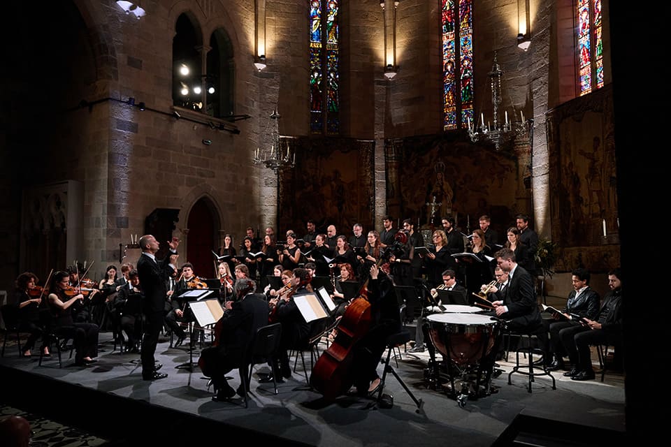 Misas de Mozart y Schubert iluminan la Pascua en Perelada con la Franz Schubert Filharmonia y el Cor Francesc Valls