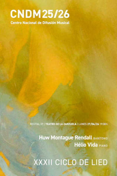 El Ciclo de Lied regresa al Teatro de la Zarzuela con el doble debut de Huw Montague Rendall y Hélio Vida