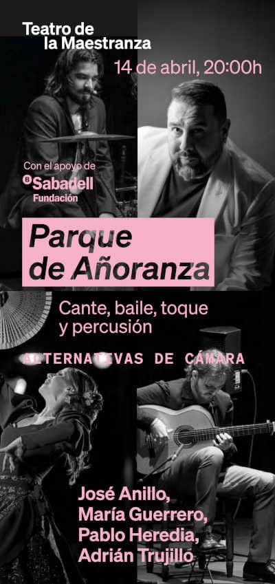 Parque de Añoranza: jóvenes miradas del flamenco en la Sala Manuel García del Teatro del Maestranza