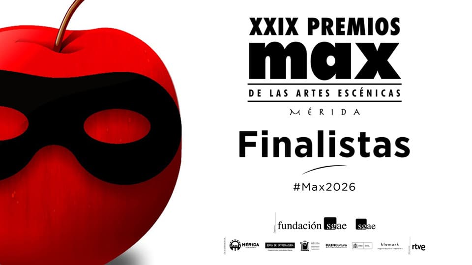Fundación SGAE anuncia finalistas de los 29º Premios Max de las Artes Escénicas – Mérida