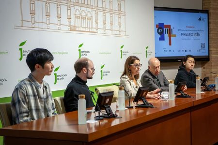 Finalistas y autoridades – 67º Premio Jaén de Piano