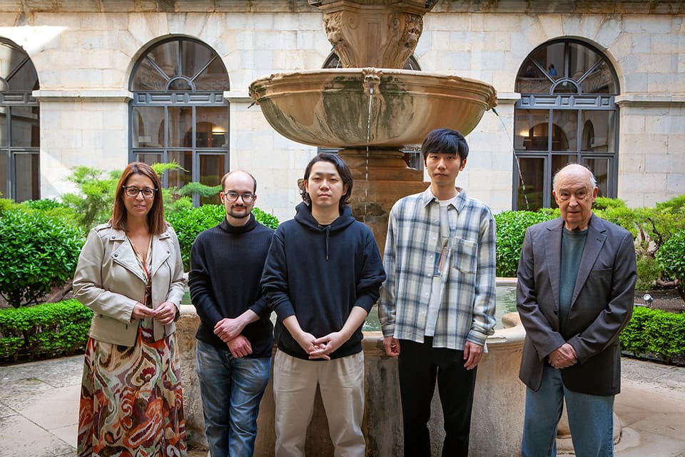 El presidente de la Diputación recibe a los miembros del jurado del 67º Premio «Jaén» de Piano