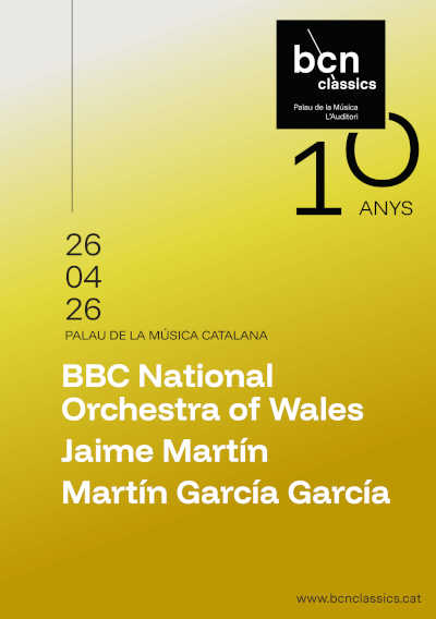 La BBC National Orchestra of Wales regresa a Barcelona 17 años después La BBC National Orchestra of Wales regresa a Barcelona 17 años después
