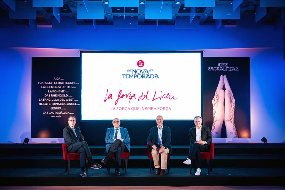 El Liceu presenta su temporada 2026/2027 con nuevas producciones, grandes voces y una etapa renovada