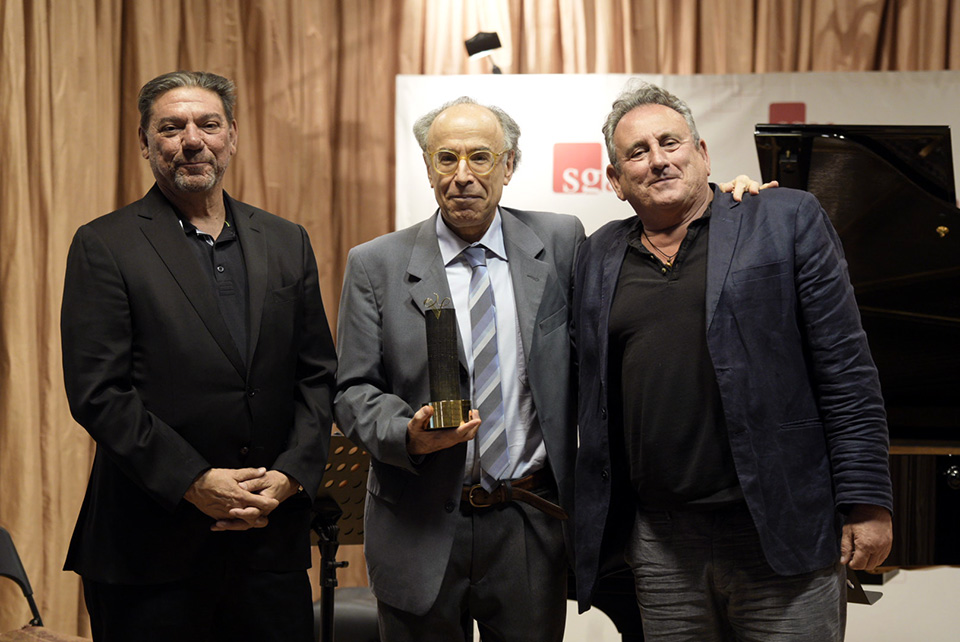 Benet Casablancas recibe el XX Premio SGAE de la Música Iberoamericana «Tomás Luis de Victoria» 2025 Benet Casablancas recibe el XX Premio SGAE de la Música Iberoamericana «Tomás Luis de Victoria» 2025