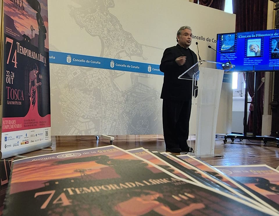 Presentada la 74 Temporada Lírica de Amigos de la Ópera de A Coruña, con Jenůfa y Tosca