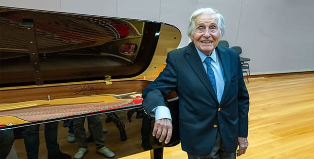 La BOS bautiza con el nombre de Joaquín Achúcarro su nuevo piano