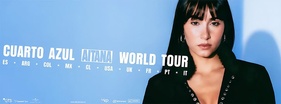 Aitana inicia en Roquetas de Mar la gira española de “Cuarto Azul World Tour”