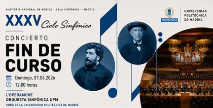 La UPM celebra su concierto lírico de fin de curso en el Auditorio Nacional con Carmen y La vida breve