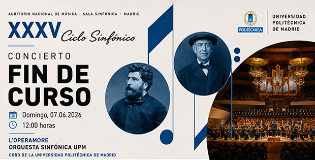La UPM celebra su concierto lírico de fin de curso en el Auditorio Nacional con Carmen y La vida breve