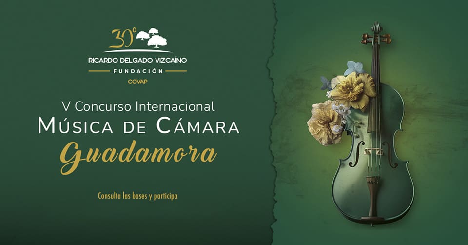 La Fundación Ricardo Delgado Vizcaíno recupera el Concurso Internacional de Música de Cámara Guadamora