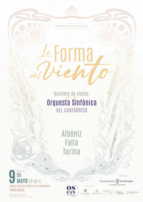 La OSCAN estrena «La forma del viento» y lleva la música de cámara a Torrelavega