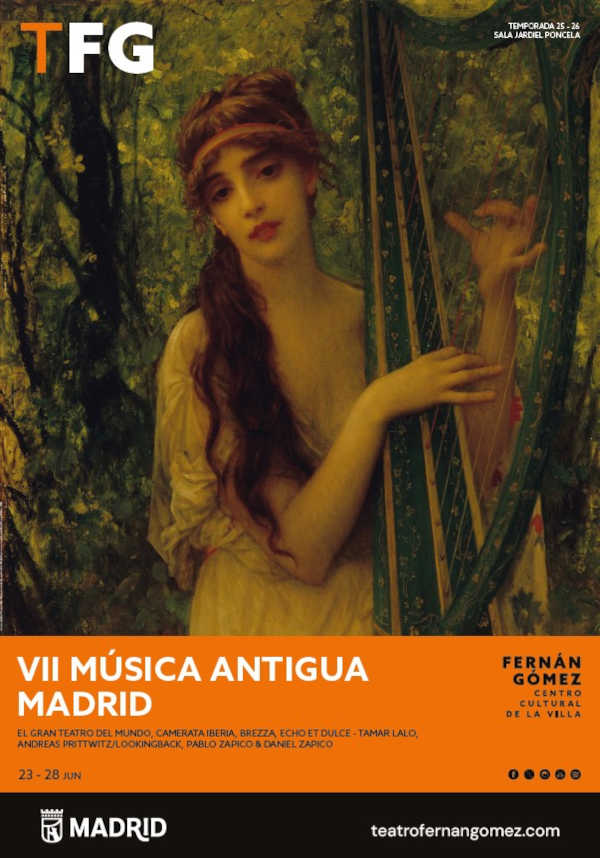 Festival Música Antigua Madrid 2026 llega al Fernán Gómez con seis conciertos Festival Música Antigua Madrid 2026 llega al Fernán Gómez con seis conciertos