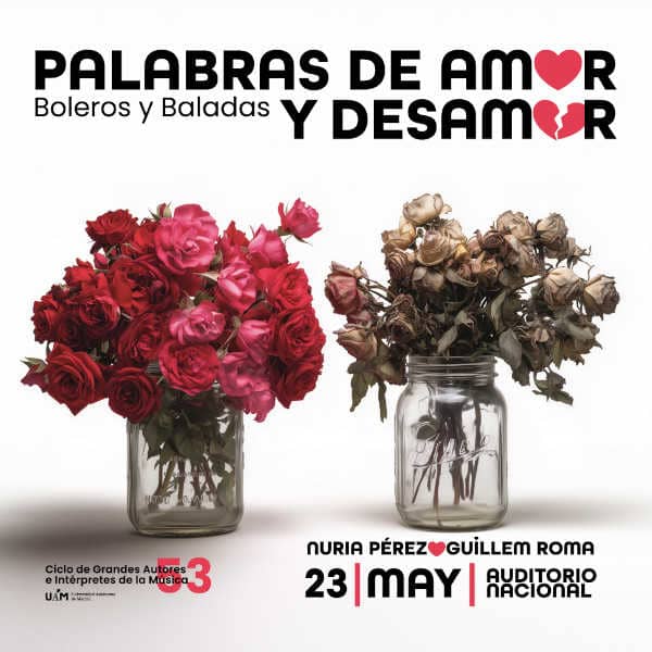 «Palabras de Amor y Desamor»: de Manzanero a Gardel, el bolero y la balada se citan en el Auditorio Nacional