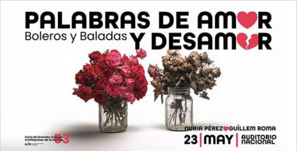 "Palabras de Amor y Desamor": de Manzanero a Gardel, el bolero y la balada se citan en el Auditorio Nacional
