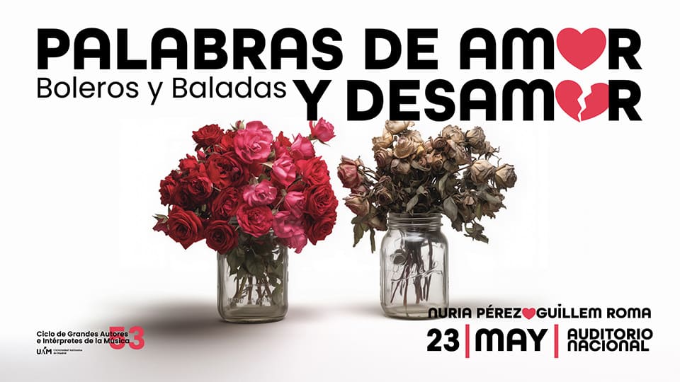 «Palabras de Amor y Desamor»: de Manzanero a Gardel, el bolero y la balada se citan en el Auditorio Nacional