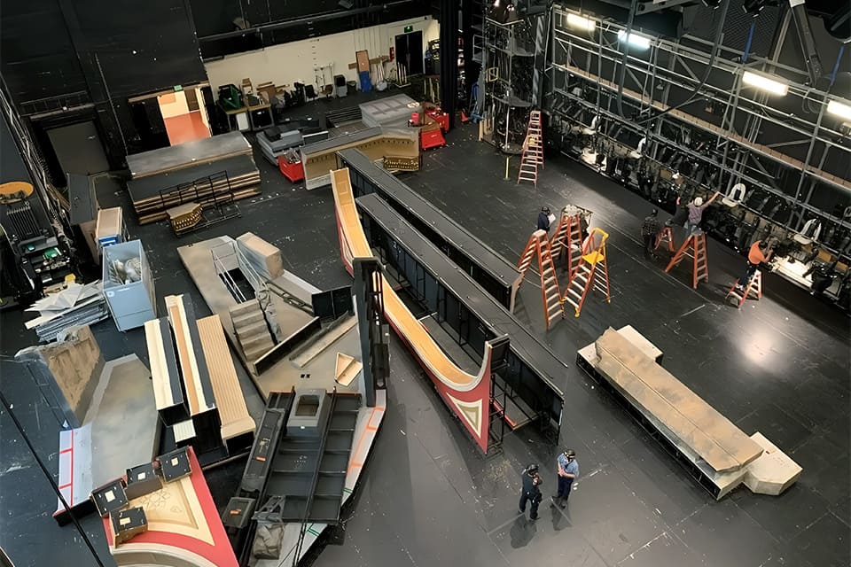 ¿Cómo se construye una producción de ópera?
