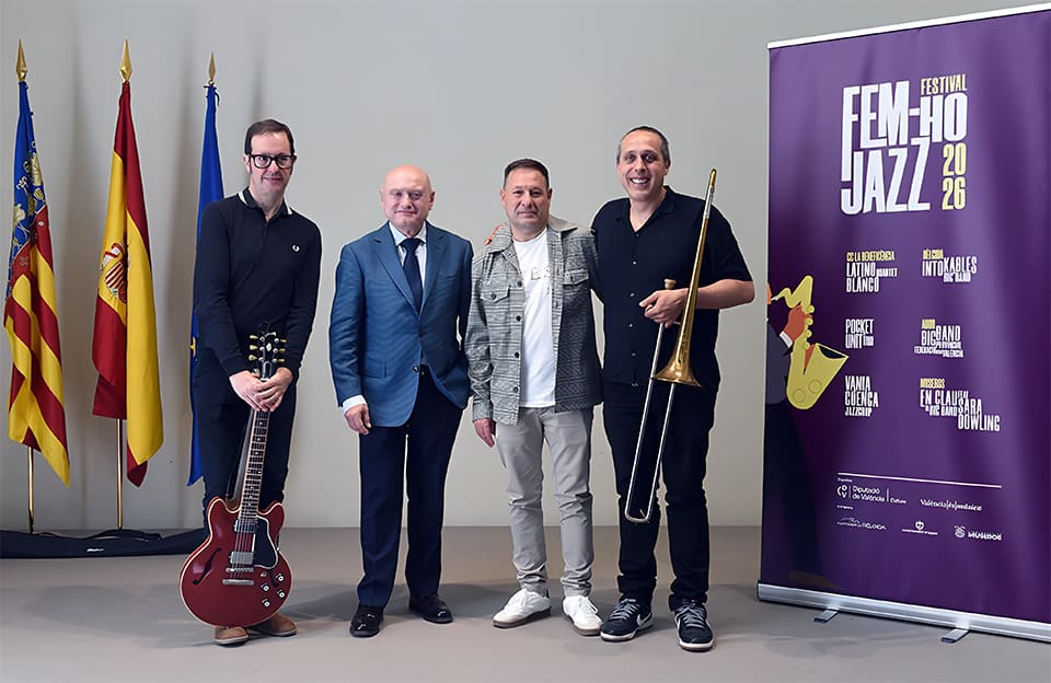La Diputació de València impulsa la segunda edición de «Fem-ho Jazz» con seis conciertos por la provincia