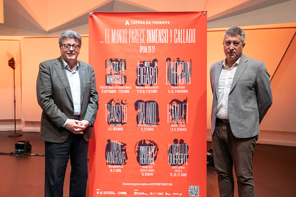 Ópera de Tenerife presenta su temporada 2026-2027 Ópera de Tenerife presenta su temporada 2026-2027