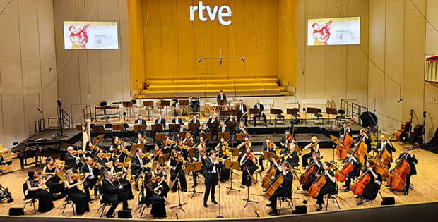 "Los conciertos de La 2" en un fin de semana con la Orquesta Sinfónica RTVE, Mendelssohn y Glazunov