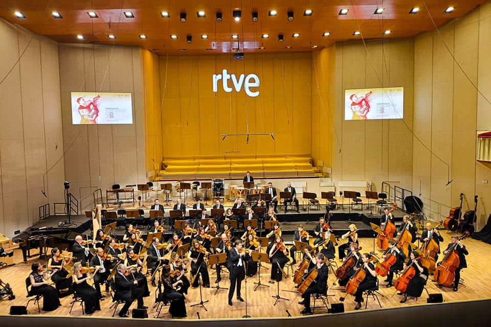 «Los conciertos de La 2» en un fin de semana con la Orquesta Sinfónica RTVE, Mendelssohn y Glazunov «Los conciertos de La 2» en un fin de semana con la Orquesta Sinfónica RTVE, Mendelssohn y Glazunov
