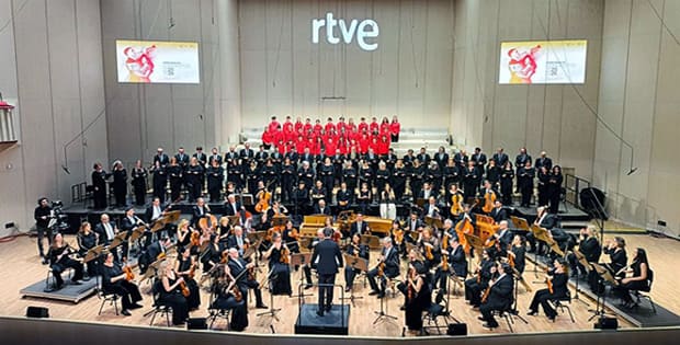 La Orquesta y Coro RTVE interpreta "La Atlántida" de Falla y Halffter dirigida por Christoph König