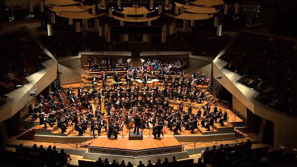 ¿Cuál es la distribución de una orquesta sinfónica? ¿Cuál es la distribución de una orquesta sinfónica?