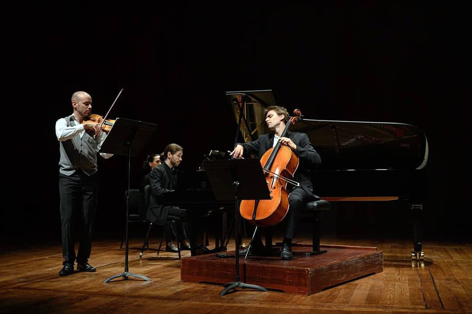 El Trio Fortuny culmina su residencia en el Palau con Schubert, Ravel y Josep Ollé