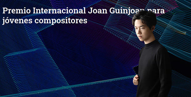 Yukun Zhang gana el XXIV Premio Internacional Joan Guinjoan para Jóvenes Compositores con la obra 'Clam Beneath"