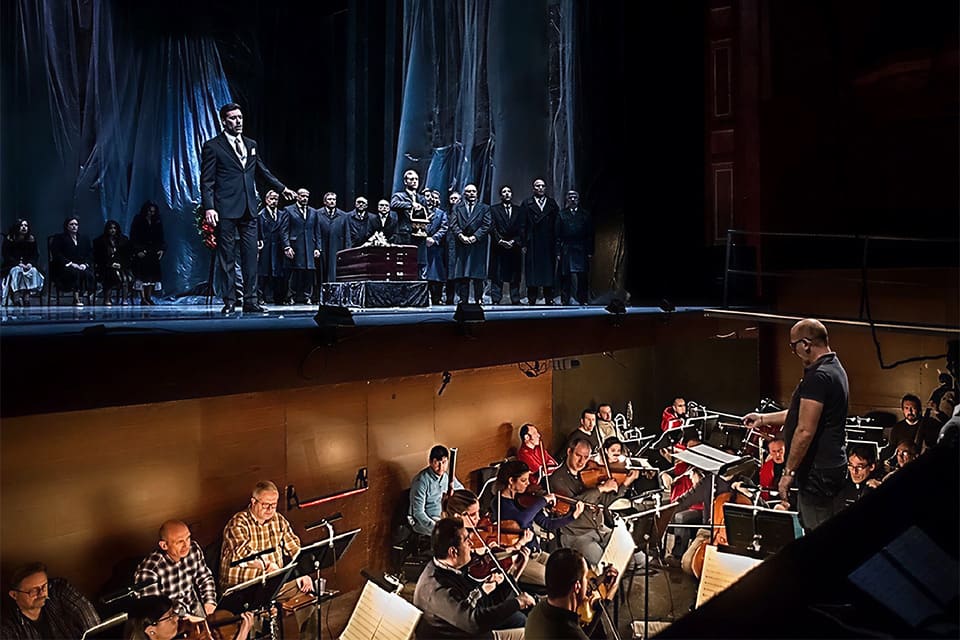¿Qué ocurre en el foso de una orquesta?