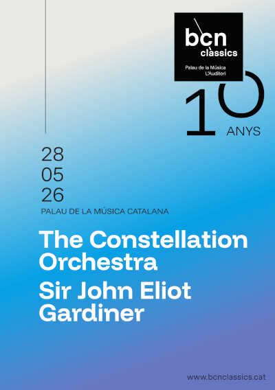 Sir John Eliot Gardiner regresa a Barcelona con Haydn y The Constellation Orchestra Sir John Eliot Gardiner regresa a Barcelona con Haydn y The Constellation Orchestra