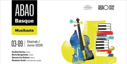 ABAO Basque Musikaste nace con aforo completo y reúne a grandes figuras internacionales en Euskadi