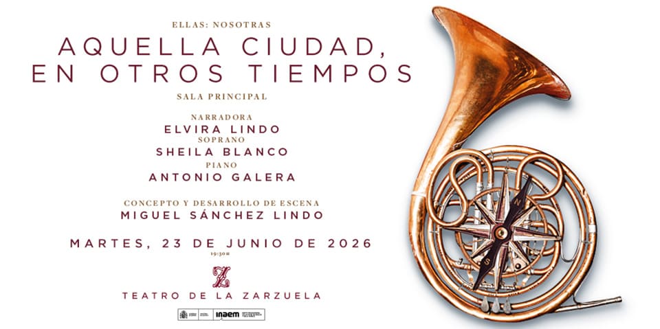 Elvira Lindo, Sheila Blanco y Antonio Galera evocan Nueva York en el Teatro de la Zarzuela Elvira Lindo, Sheila Blanco y Antonio Galera evocan Nueva York en el Teatro de la Zarzuela