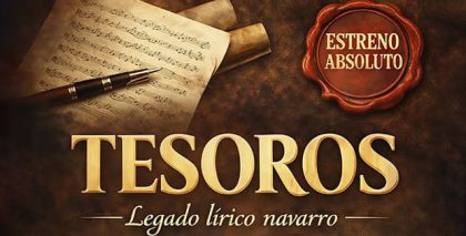 Tesoros. Legado lírico navarro reunirá a más de 100 artistas en una gala lírica navarra en Barañáin