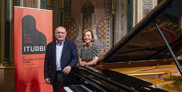 Festival de Piano Iturbi 2026: Aimard, Colom, Josu de Solaun y Avdeeva en Valencia