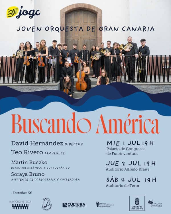 La Joven Orquesta de Gran Canaria gira con «Buscando América»