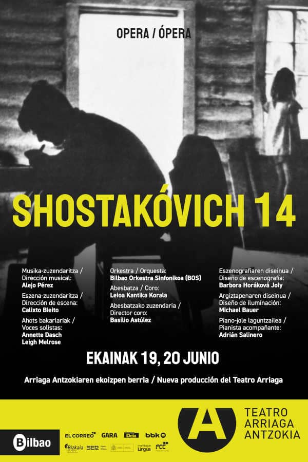 La BOS interpreta la Sinfonía n.º 14 de Shostakóvich en el Teatro Arriaga La BOS interpreta la Sinfonía n.º 14 de Shostakóvich en el Teatro Arriaga