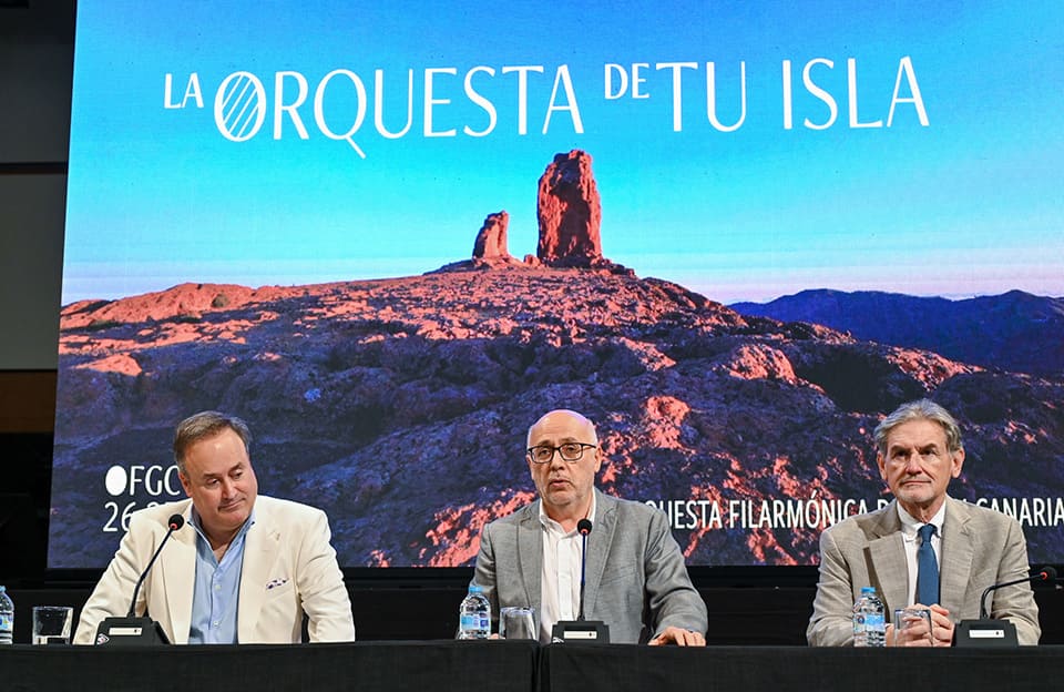 La Orquesta Filarmónica de Gran Canaria presenta la temporada 2026-2027, última de Karel Mark Chichon La Orquesta Filarmónica de Gran Canaria presenta la temporada 2026-2027, última de Karel Mark Chichon