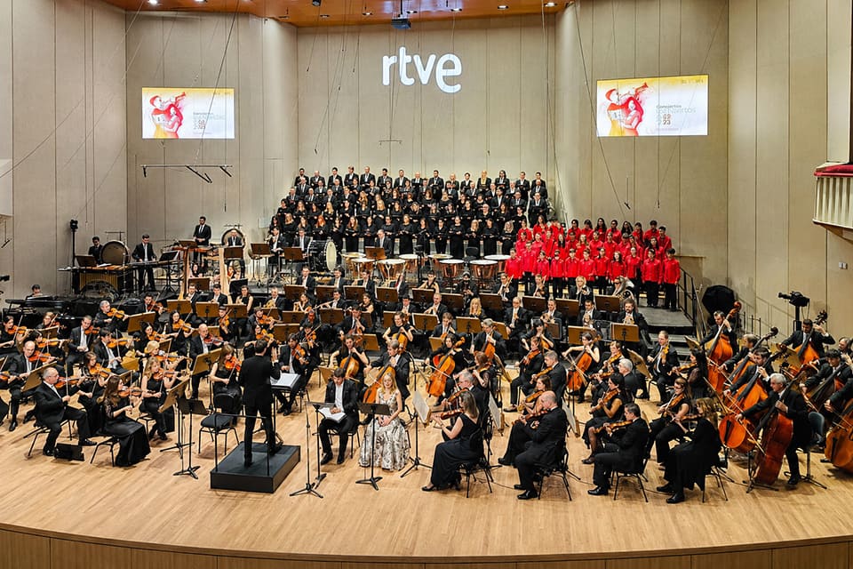 «Los conciertos de La 2» con La Atlántida y el estreno de El entierro del Conde de Orgaz