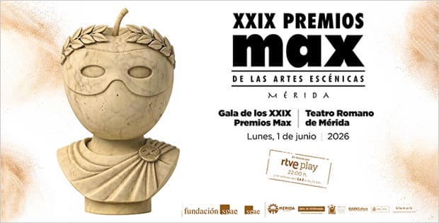Premios Max 2026: Mérida acoge esta noche la gala de las artes escénicas