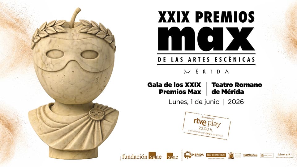 Premios Max 2026: Mérida acoge esta noche la gala de las artes escénicas Premios Max 2026: Mérida acoge esta noche la gala de las artes escénicas