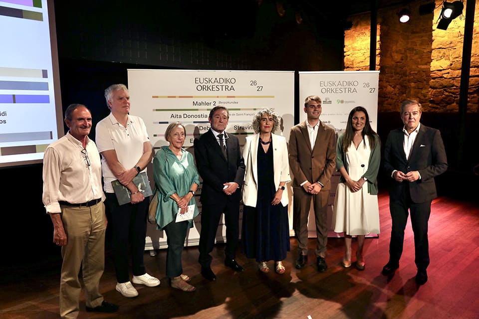 Euskadiko Orkestra presenta su Temporada 2026/2027 Euskadiko Orkestra presenta su Temporada 2026/2027