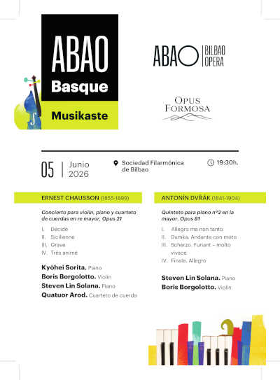ABAO Basque Musikaste nace con aforo completo y reúne a grandes figuras internacionales en Euskadi