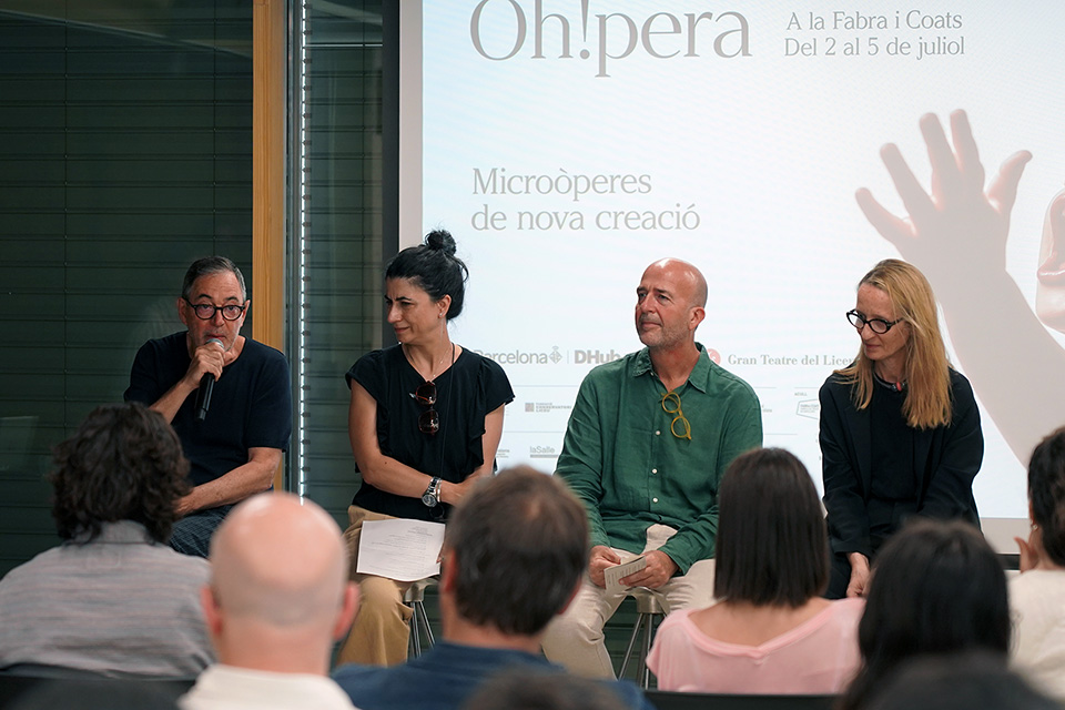 Òh!pera 2026: el Liceu y el DHub estrenan tres microóperas en Fabra i Coats Òh!pera 2026: el Liceu y el DHub estrenan tres microóperas en Fabra i Coats