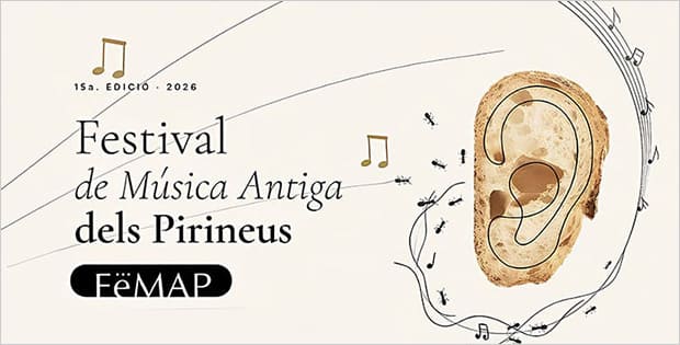 El FeMAP 2026 llevará 50 conciertos de música antigua a 36 municipios de los Pirineos