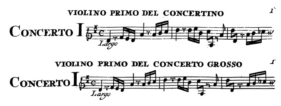 ¿Qué es un concerto grosso? ¿Qué es un concerto grosso?