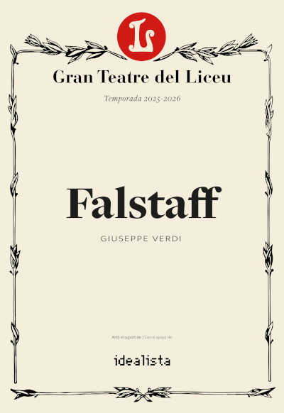 Falstaff de Verdi vuelve al Liceu con Laurent Pelly, Josep Pons, Luca Salsi y Ambrogio Maestri Falstaff de Verdi vuelve al Liceu con Laurent Pelly, Josep Pons, Luca Salsi y Ambrogio Maestri